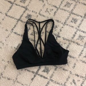 Strappy lululemon sports bra